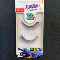 مژه یکسره سه بعدی مدل ۳D-۱۵