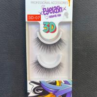 مژه یکسره سه بعدی مدل ۳D-0۷