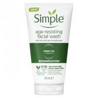 ژل شستشو صورت سیمپل مدل AGE RESISTING FACIAL WASH