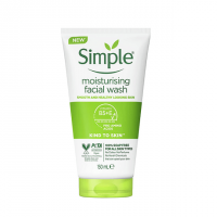 ژل شستشو صورت سیمپل مدل MOISTURISING FACIAL WASH