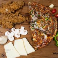 پیتزا چیکن آمریکایی مینی (20 سانتی متری)