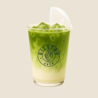 آیس ماچا لاته با شیر جو دوسر