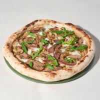 پیتزا گارلیک بیف