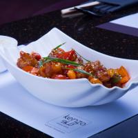 مرغ ترش و شیرین