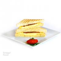 اسکرمبلد با پپرونی (تک نفره)