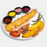 جوجه کباب سینه زعفرانی