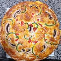 پیتزا ژامبون مرغ آمریکایی