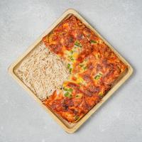 پیتزا مرغ و قارچ (آمریکایی)15*15 سانتیمتر