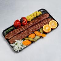 خوراک کباب لقمه (دو سیخ)