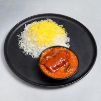 چلو خورشت قیمه بادمجان