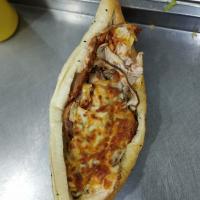 ساندویچ ژامبون مرغ تنوری