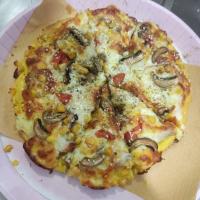 پیتزا مرغ آمریکایی