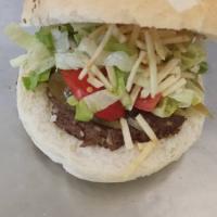 برگر دست ساز معمولی