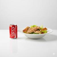 پک سالاد سزار با مرغ گریل