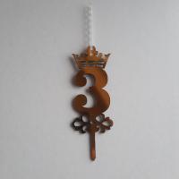 شمع اعداد سه