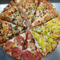 پیتزا خانواده چهار فصل36 سانتی