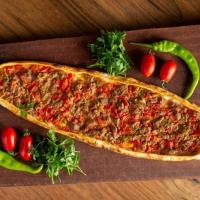 پیده با تکه های گوشت کوچک(Kuşbaşı Pide)