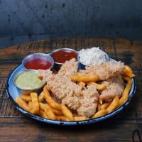 چیکن استریپس چهار تکه