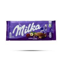 شکلات کشمش و فندق میلکا 100 گرم