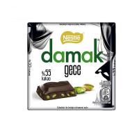 تابلت داماک شکلات تلخ 55 درصد  و پسته برشته نستله