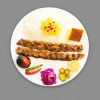 چلو کباب کوبیده