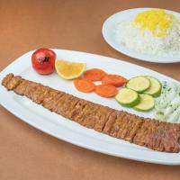 چلو کباب برگ گوسفندی