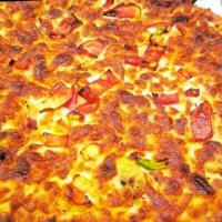 پیتزا مرغ فاهیتا امریکایی