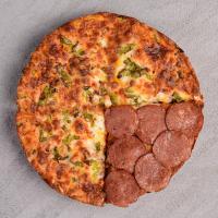 پیتزا جوان پپرونی آمریکایی