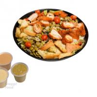 سالاد سزار با فیله سوخاری