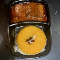 چلو خورشت قیمه بادمجان