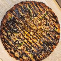 پیتزا چیکن باربیکیو آمریکایی