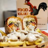 ساندویچ فیله مرغ سوخاری