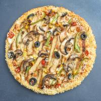 پیتزا قارچ و مرغ ایتالیایی