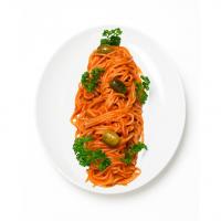 اسپاگتی با سس پومودور(بدون پروتئین)