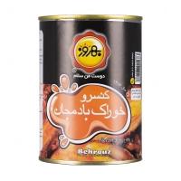 کنسرو خوراک بادمجان بهروز 380 گرم
