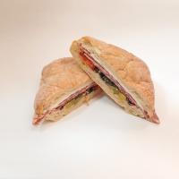 چاپاتا ژامبون گوشت