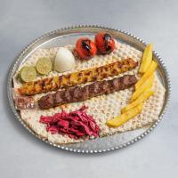 خوراک میکس کوبیده گوشت و مرغ