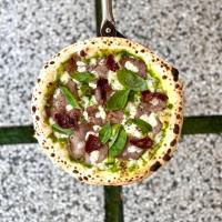 پیتزا فرانسس (پستو استیک) ناپولیتن