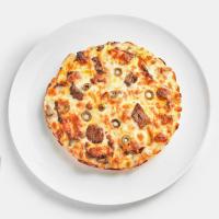 پیتزا سیر و استیک آمریکایی