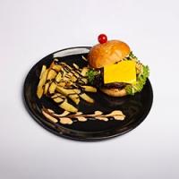 چیز ماشروم برگر