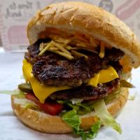 دوبل چیز برگر 