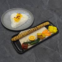 چلو کباب کوبیده مرغ