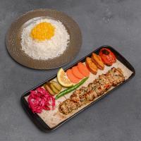 چلو جوجه کباب لاری ( سینه ماستی )