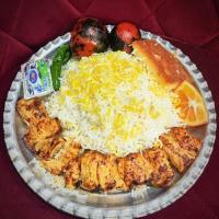 چلو جوجه کباب سینه