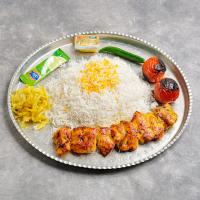 چلو جوجه کباب زعفرانی ویژه