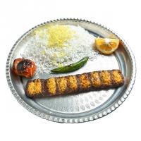 چلو کباب کوبیده نگینی