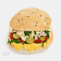 ساندویچ مرغ و پیاز جعفری