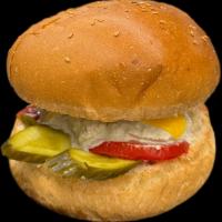 ساندویچ مرغ پستو