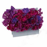 باکس گل بنفش مخلوطF4605B