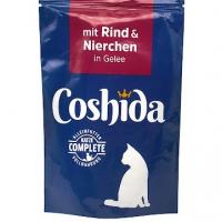 پوچ گربه بالغ کوشیدا با طعم گوشت گاو در سس